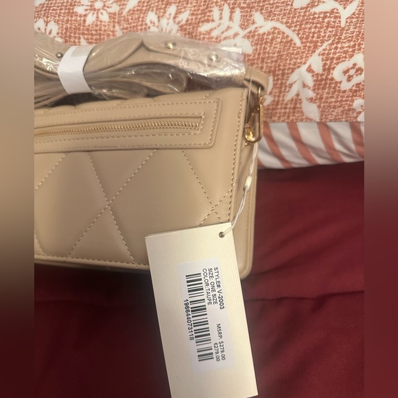 Valentino Orlandi Cream Quilted Clutch - Picture 3 of 5